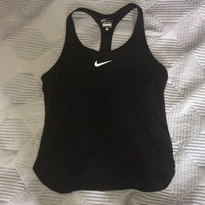 Black dri-fit nike tank top
